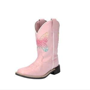COPY - Little girls pink Smoky Mountain boots size 9
